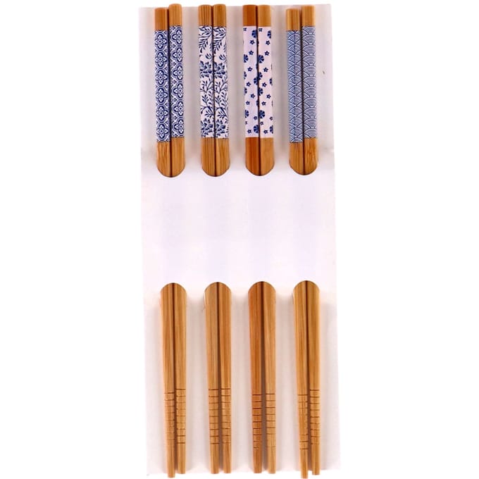 Bamboe Eetstokjes - Set van 8