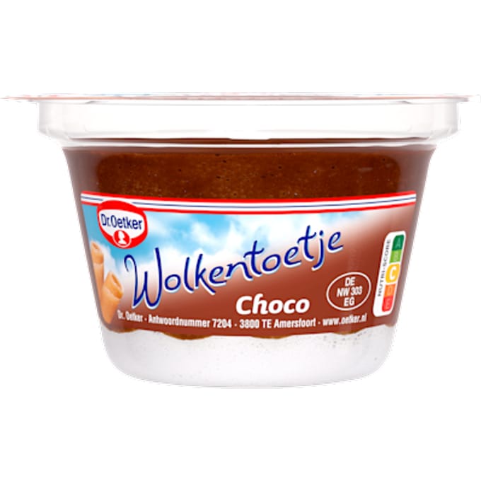 Wolkentoetje Chocolade