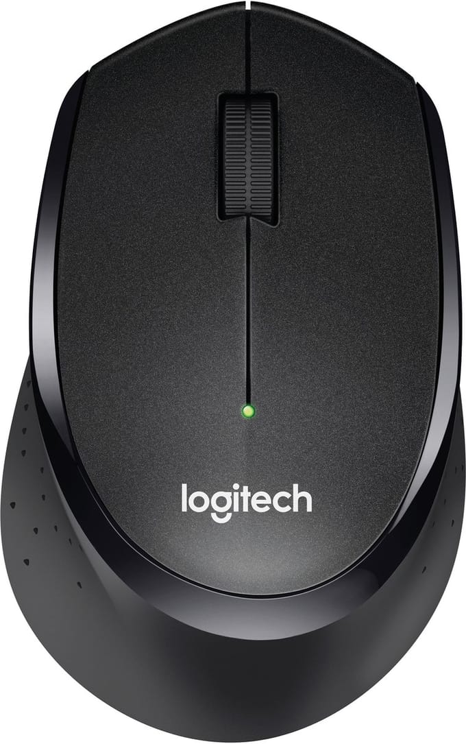 Logitech B330 Stil Plus - Muis - Optisch - 3 knoppen - Zwart