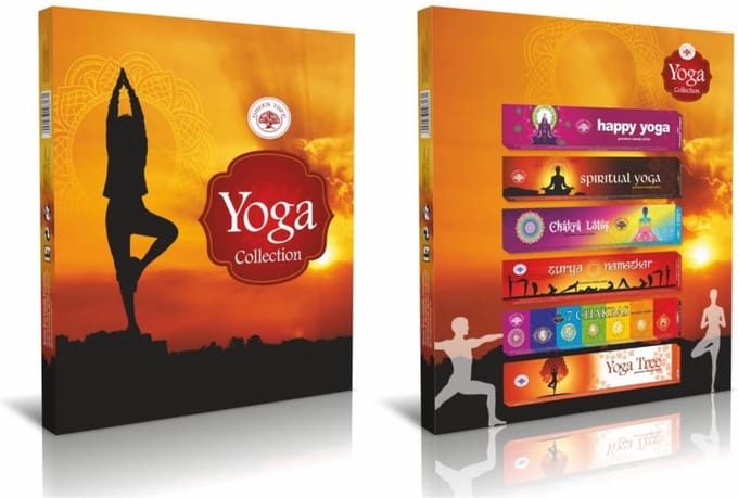 Green Tree Yoga Wierook Collection giftset Multicolours
