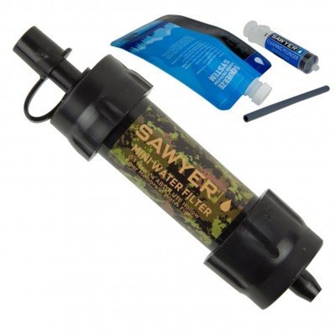 Sawyer Mini SP128 Waterfilter - Camo