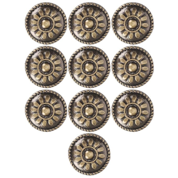 10 Set Kantoorhandgreep Deurtrekkers Meubelaccessoires Eenvoudig L Antiek Messing Kleur Zinklegering