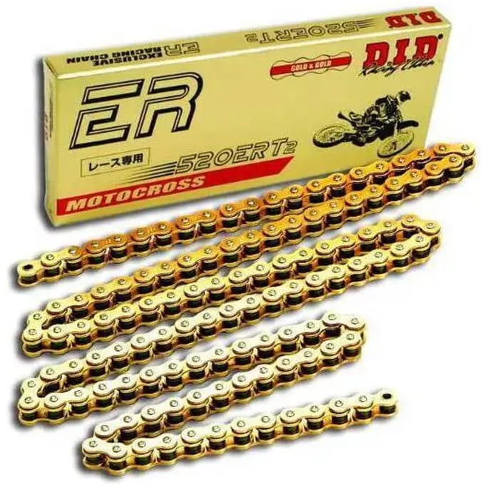 Motorfiets rolketting D.I.D 520Ert3(G&G) X 110 Mail. Rj