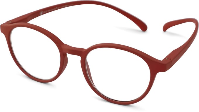 Leesbril Klammeraffe -No. 12-Red -+1.00