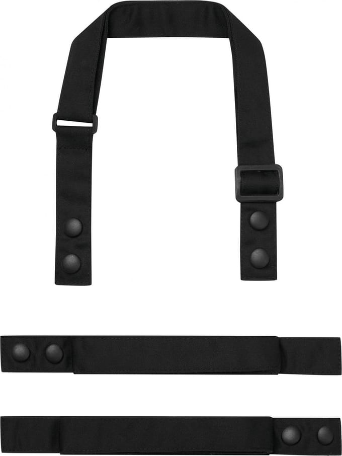 Premier Workwear - Colours Swap & Pop Apron - Strap - Black (ca. Pantone Black C) - 2,5 x 90 cm