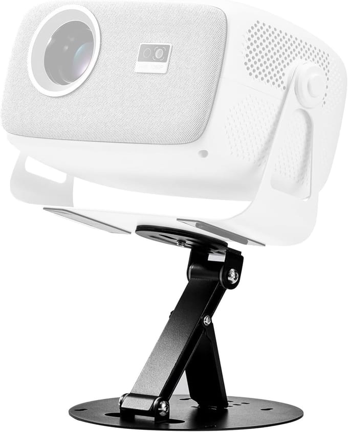 Projectorhouder - Beamer Bevestiging - Thuisbioscoop Opstellen - Multidirectioneel Verstelbaar - Maximale Belasting 2kg