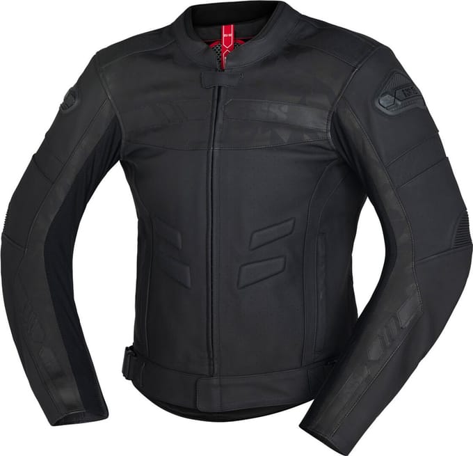 IXS RS-600 2.0 Zwart Leren Motorjas - Jas