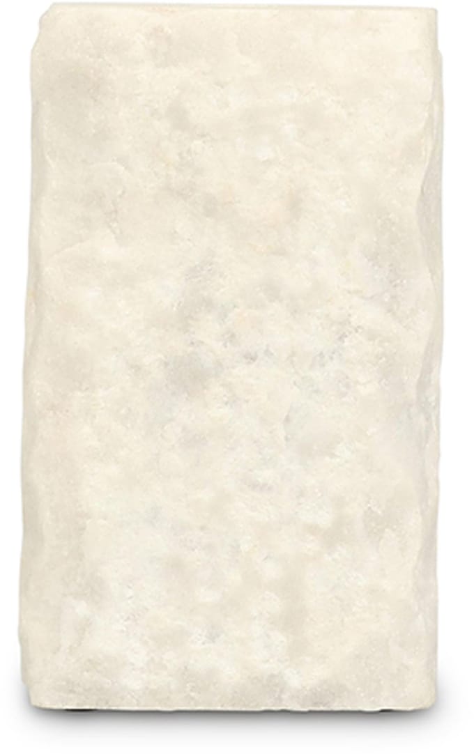 S|P Collection Kandelaar 8x8xH13,5cm marmer wit Opus