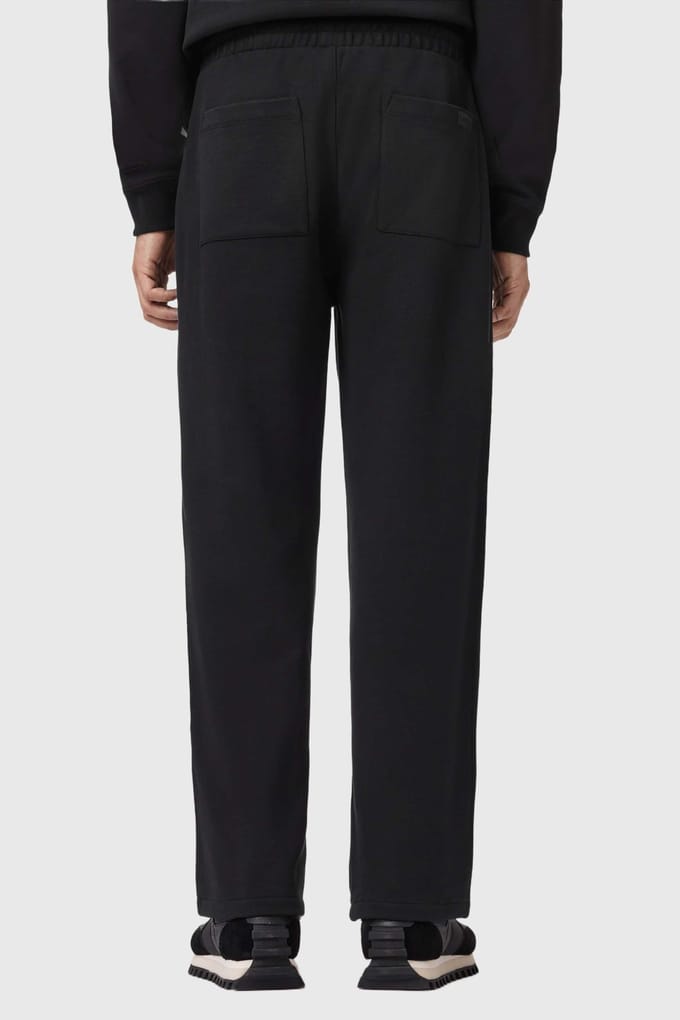 AllSaints Milo Sweatpant Jet Black Größe: M | Jogginghosen Outlet | Herren | Schwarz