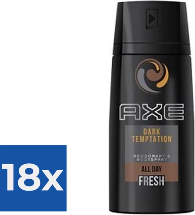 Axe - Deodorant - Spray - Dark Temptation - 48h - 150ml x 18