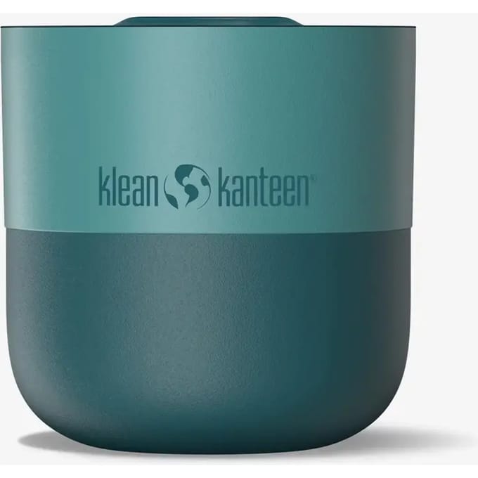 Klean Kanteen Rise Lowball 236ml - Slide Lid Brittany Blue- Geïsoleerde drinkbeker - 90% recycled RVS