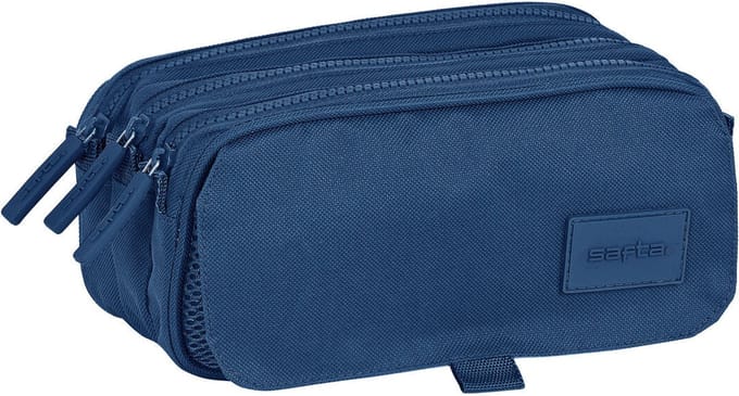 Safta Basic Marine Big Triple Etui Blauw Man