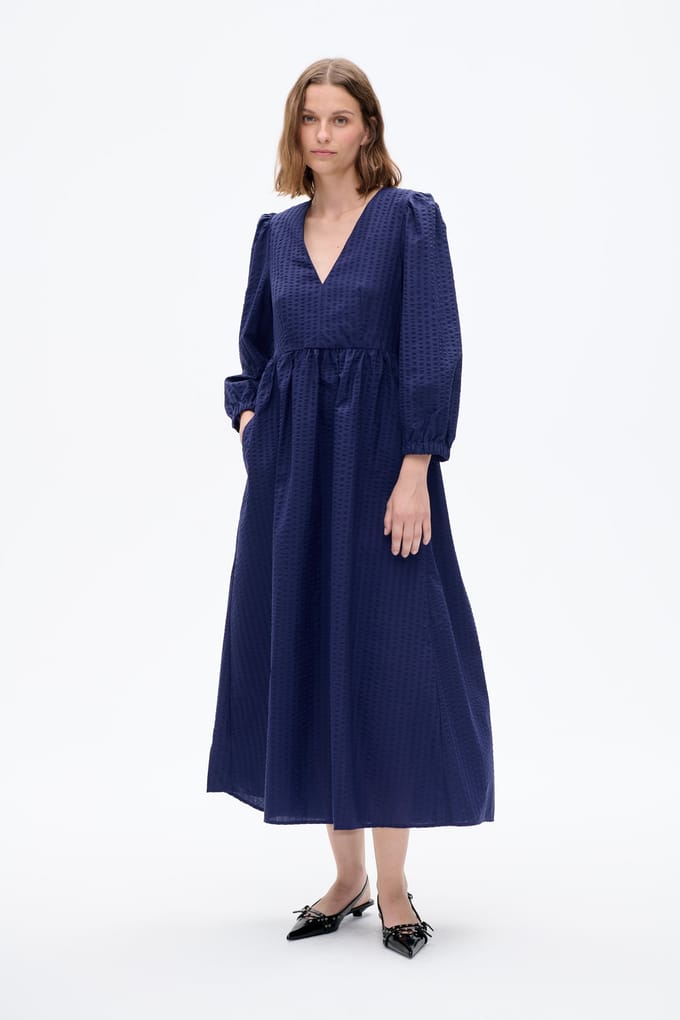Baum und Pferdgarten Aimee Dress Evening Blue Größe: 36 | Maxikleider Outlet | Damen | Blau