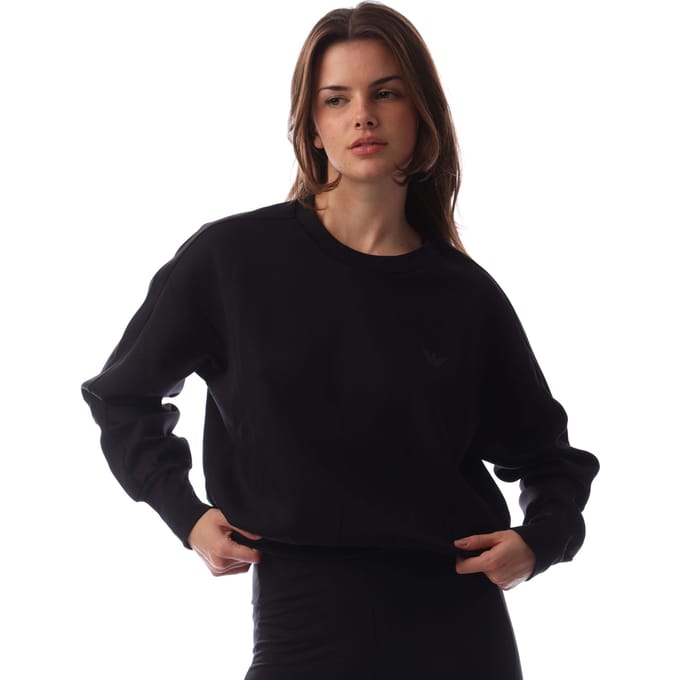 Damessweatshirt Emporio Armani in Zwart