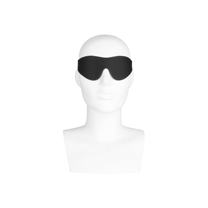 Kunstlederen oogmasker / blinddoek