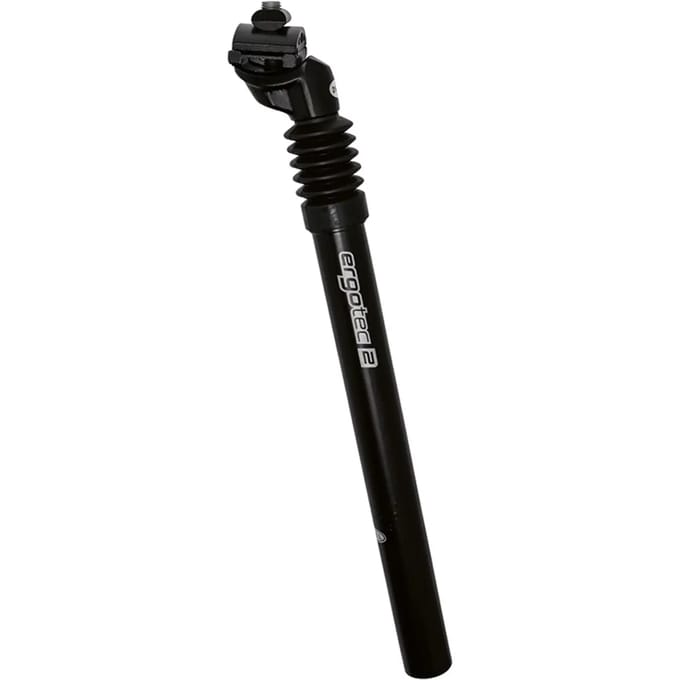Ergotec Zadelpen Sp-3.0 Verend 350 X 30,9 Mm 18 Mm Offset Zwart