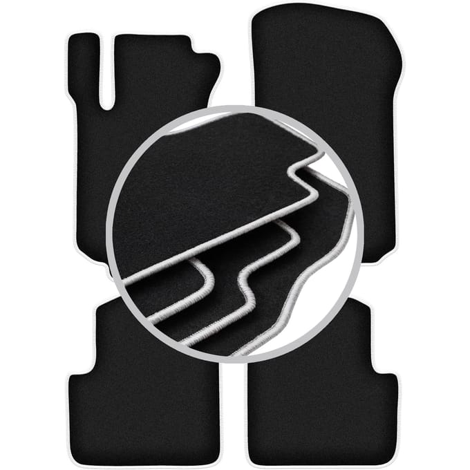 CARLUX-SILVER automatten voor: Mercedes R V251 / R251 minivan (2005-2013)