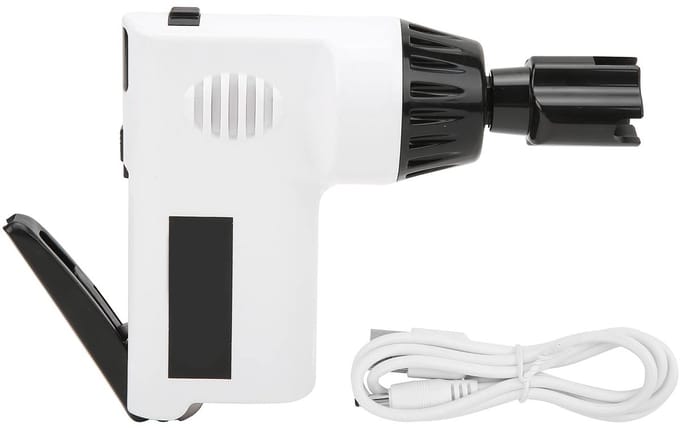 Dailygoods - Elektrische Gitaarsnaaropwinder met USB-kabel