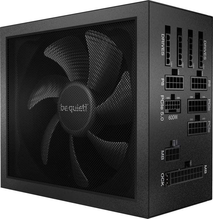 be quiet! Dark Power 13 ATX 3.0 - 1000W Voeding - 1000 Watt - 135 mm - ATX - 80 Plus 80 PLUS Titanium