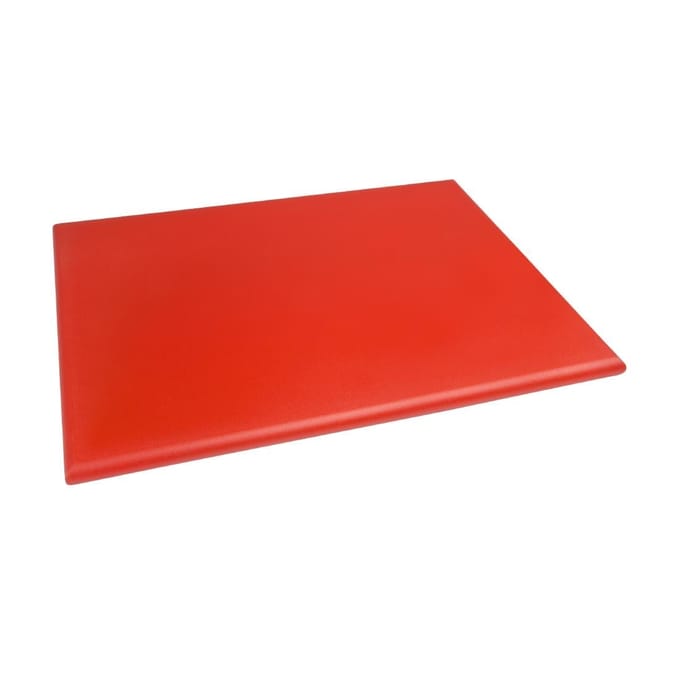 Hygiplas Kleurcode Snijplank Rood 600x450x25mm J047 - Dikke Plank - Horeca