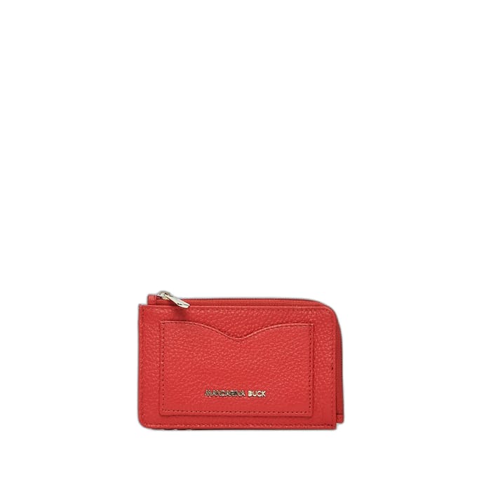 MANDARINA DUCK Leren kaarthouder Mellow Leather Credit Card Holder Diva rood