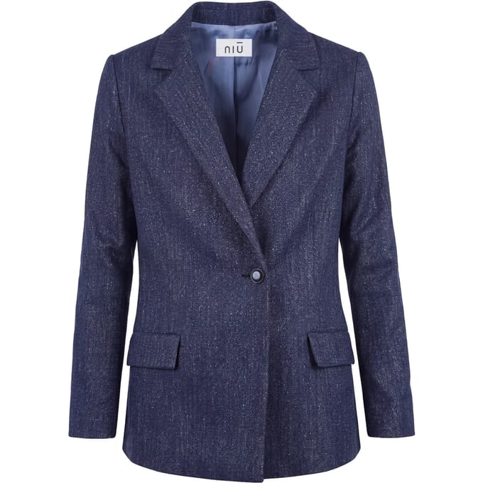 Niu - Jas - 480640 - Denim