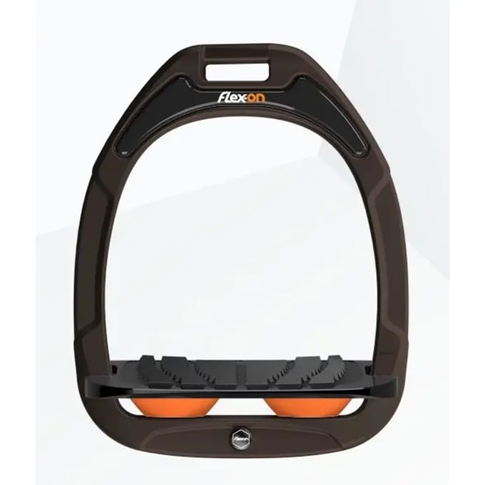 Inklapbare Grip Beugels Bruin/Zwart/Oranje Flex-On Green Composite