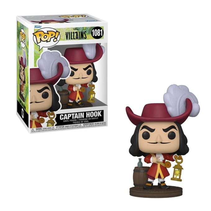 Pop Disney: Villains - Captain Hook - Funko Pop #1081