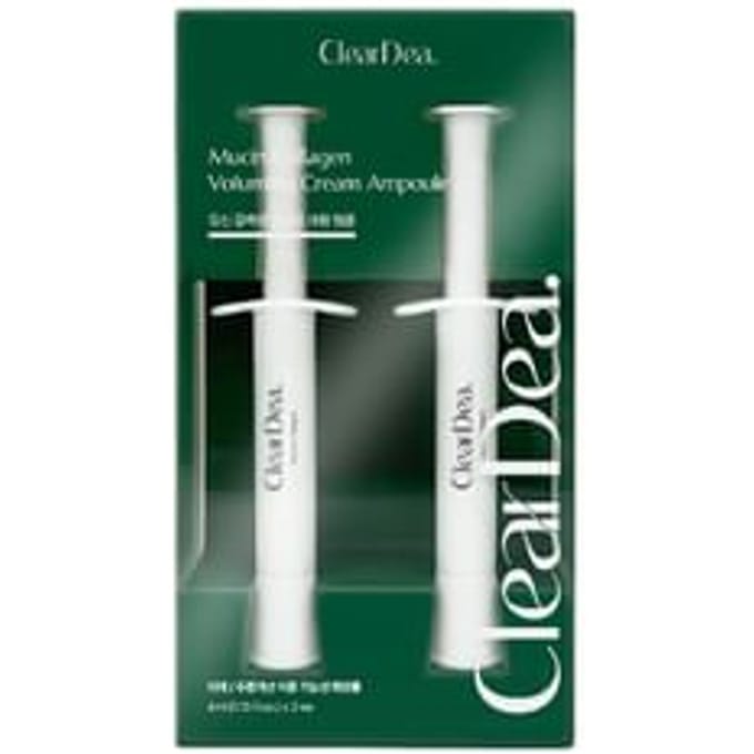ClearDea - Mucin Collagen Voluming Cream Ampoule Mini 4ml x 2 pcs