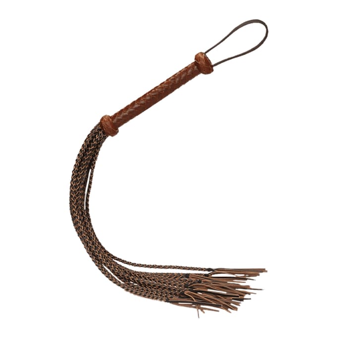 Liebe Seele - The Equestrian Leather Cat O' Nine Tails Flogger - Leren Flogger