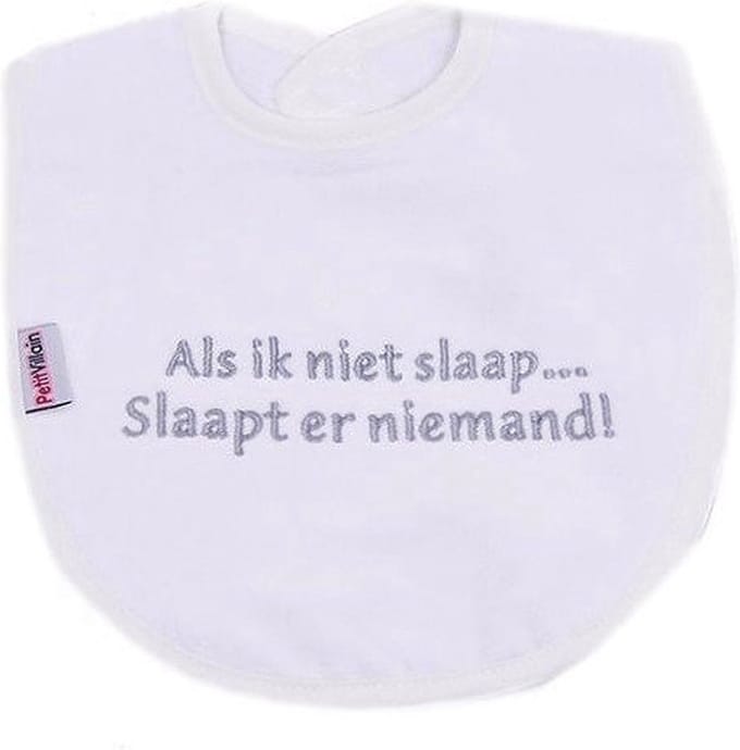 Petit Villain slab - Als ik niet slaap… Slaapt er niemand!