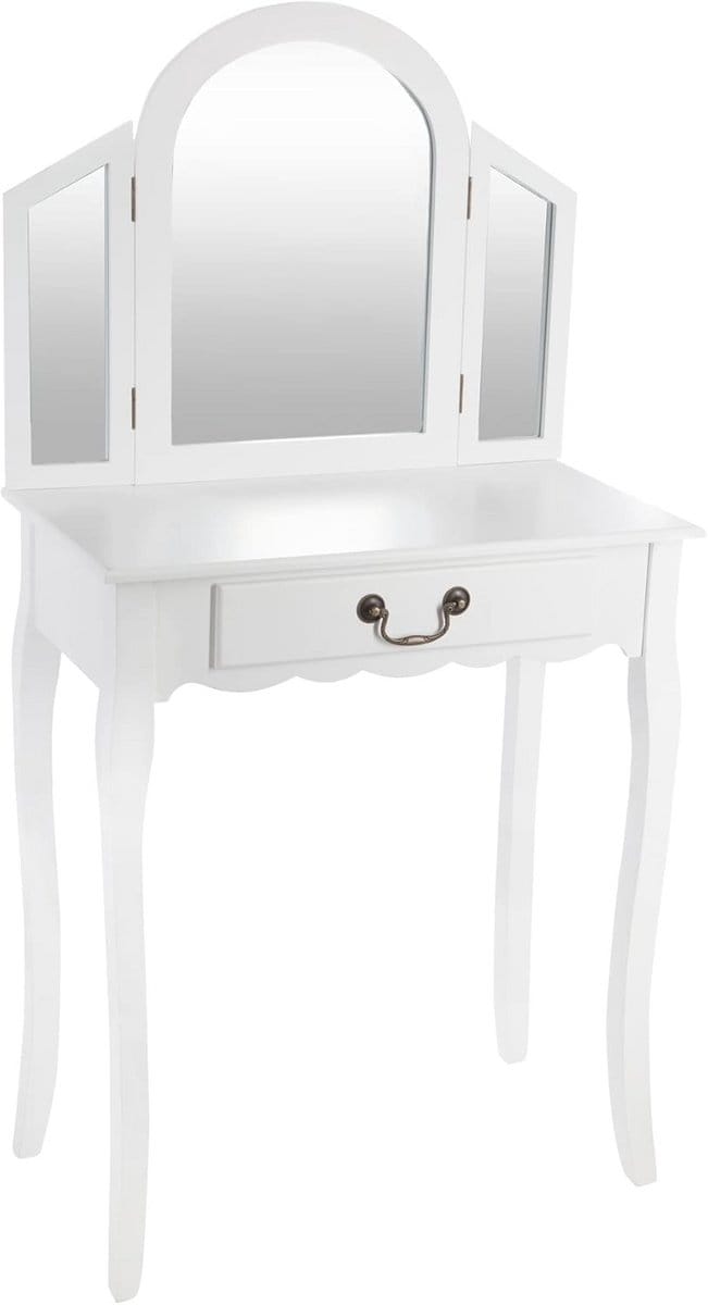 Elegante Toilettafel met Spiegel en Lades