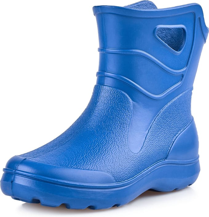 Ladeheid LA-DW-Beam Dames Regenlaarzen - Rubber Laarzen - EVA - Blauw - 37
