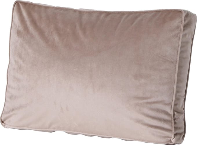 Madison - Palletkussen - Loungekussen - Rug - 60x40cm - Velvet Taupe