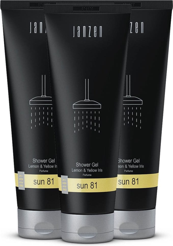 JANZEN Shower Gel Sun 81 3-pack