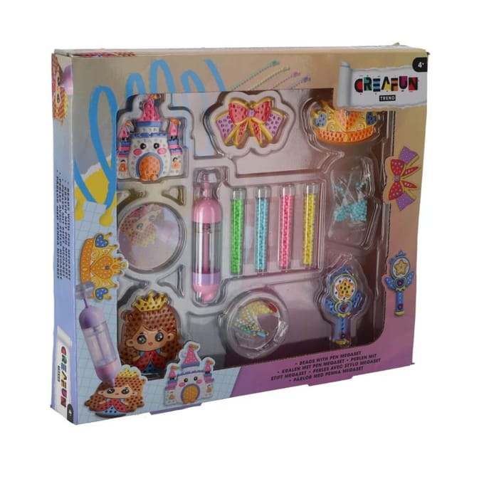 Creafun trend kralen met pen set