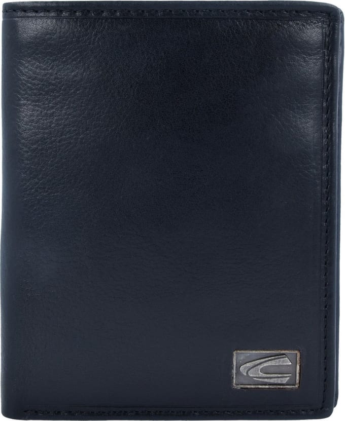 camel active Leren Portemonnee Japan Combi Wallet Black Zwart