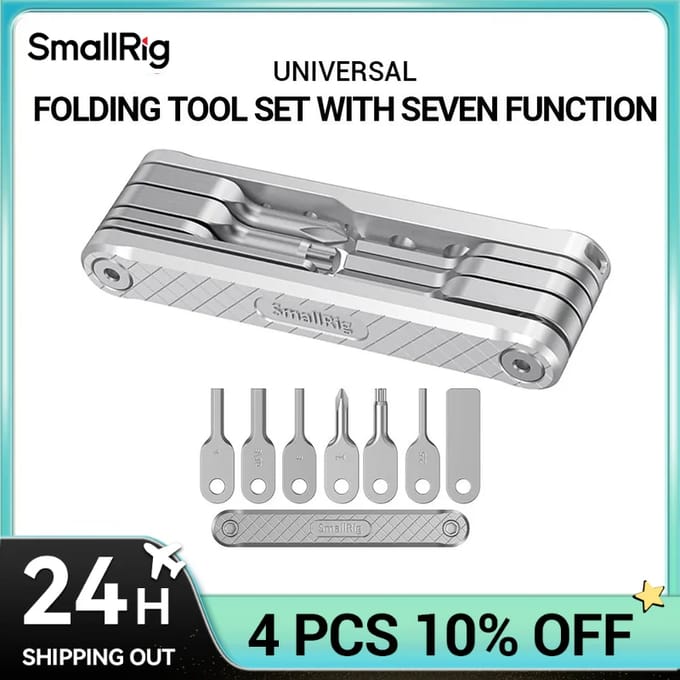 SmallRig 4681 Folding Multi-Tool Kit (Black)