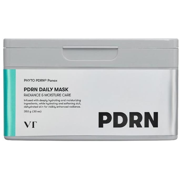 Masque Visage Quotidien PDRN VT Cosmetics (30 feuilles) gray
