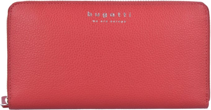 Bugatti Linda Portemonnee Leer 19 cm - Dames - Horizontaal - rot
