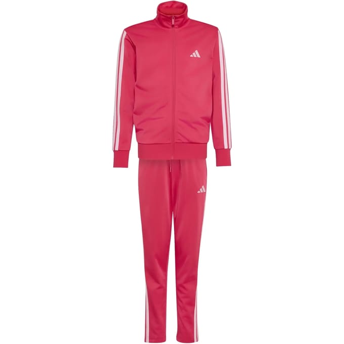 Adidas Essentials Climacool 3 Stripes Trainingspak Roze 7-8 Years Kinderen