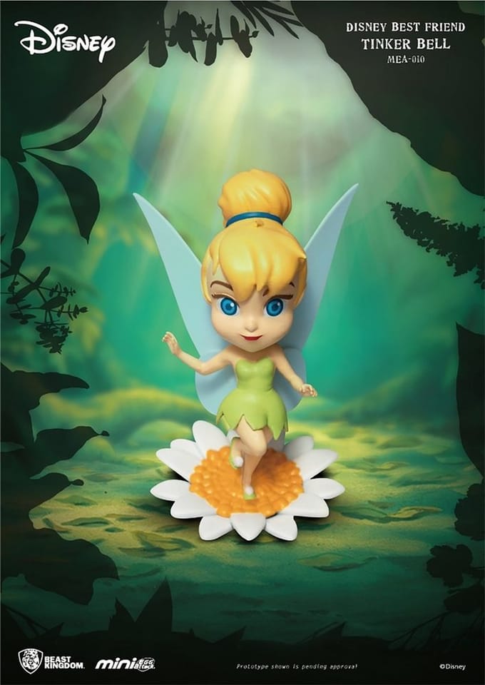 Disney Mini Egg Attack: Best Friends - Peter pan - Tinker Bell Figure