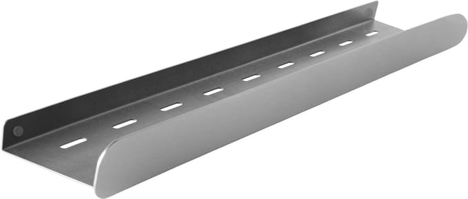 Rea Sf03-600 60Cm - Badkamer Doucheplank - Geborsteld Staal - 60X9X5Cm