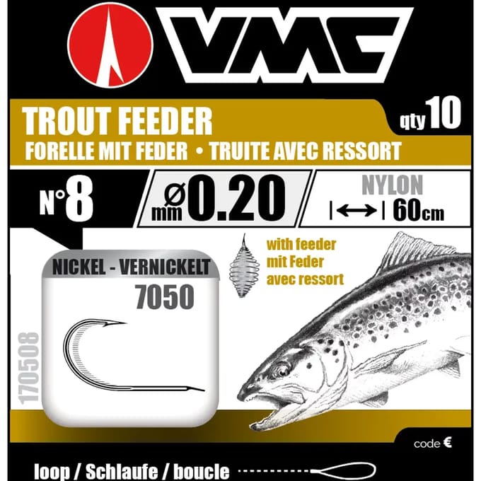 Haak VMC Geb. Forelle Mit Feeder NI