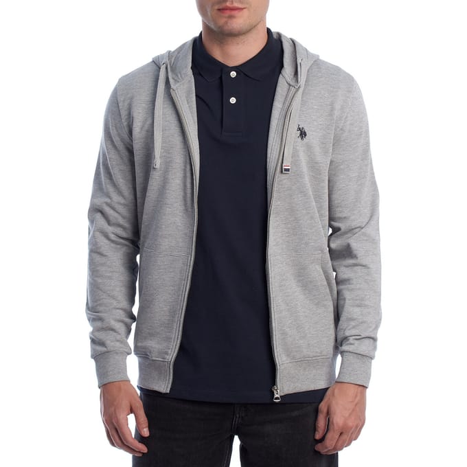 Herren-Kapuzenpullover mit Reißverschluss US41162009