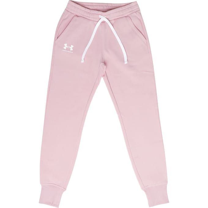 Under Armour UA Rival fleecejoggingbroek voor dames, roze