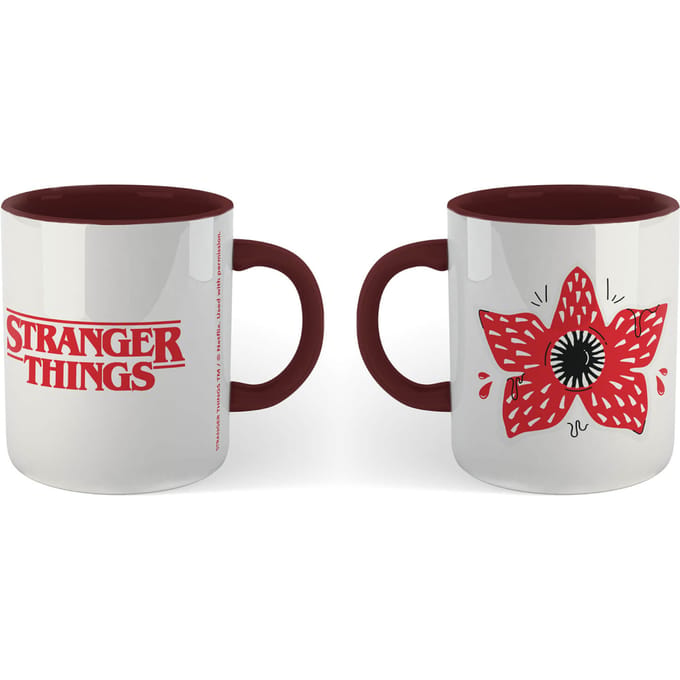 Stranger Things Demogorgon Mug - Burgundy