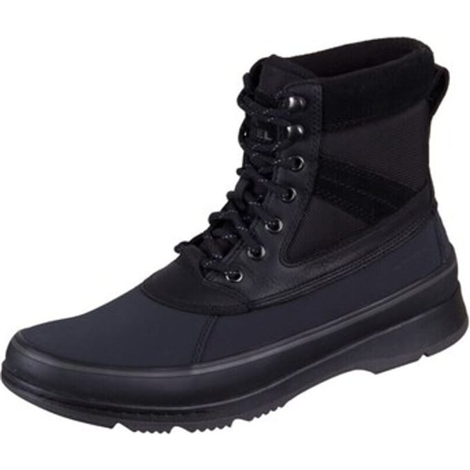 Hoge Sneakers Sorel Ankeny Ii Boot Black Jet Suede Leather Textil