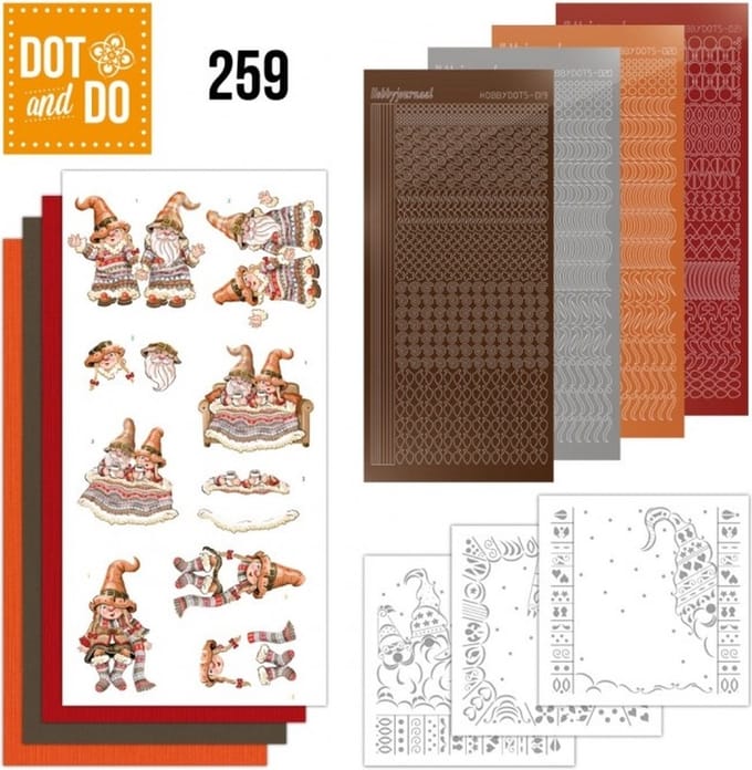 Dot and Do 259 - Yvonne Creations - Gnomes Blanket