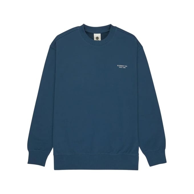 Element Co Emb Sweatshirt Blauw L Man